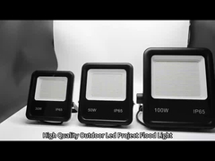 IP65 150w LED floodlight Su geçirmez Dış Alüminyum Tempered Glass