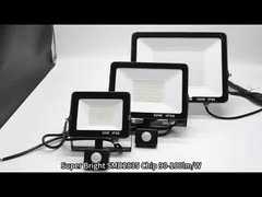 Entegre LED Sürücü Wattage PIR Sel Işığı Dış mekanlar için üstün renk seçimi