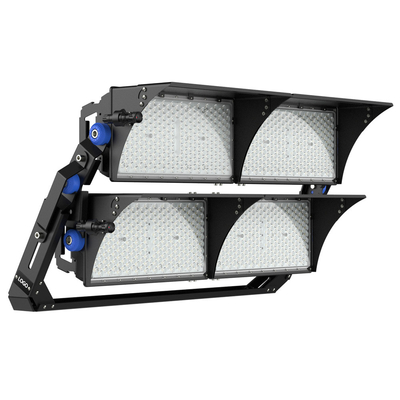 Dayanıklı LED Stadyum Projektörleri 150lm / W 2000W Futbol Sahası için LED Taşkın Işık