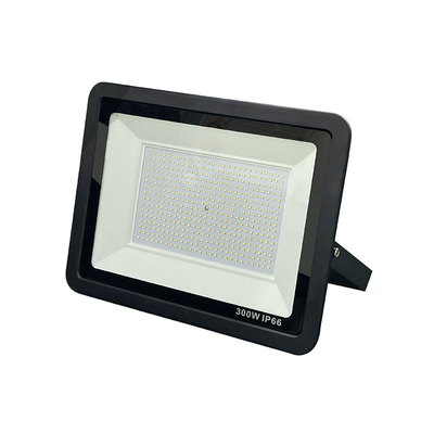 Siyah Beyaz Vücut Ultra İnce LED Sel Işığı 300W IP66 Tüneller İçin Alüminyum