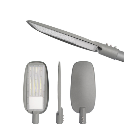 DOB Dış Mekan LED Sokak Lambaları IP65 200W Otopark İçin Gri Alüminyum